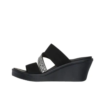 Skechers CALI Slip Resistant Abrasion Resistant Slide Slippers Women's Black