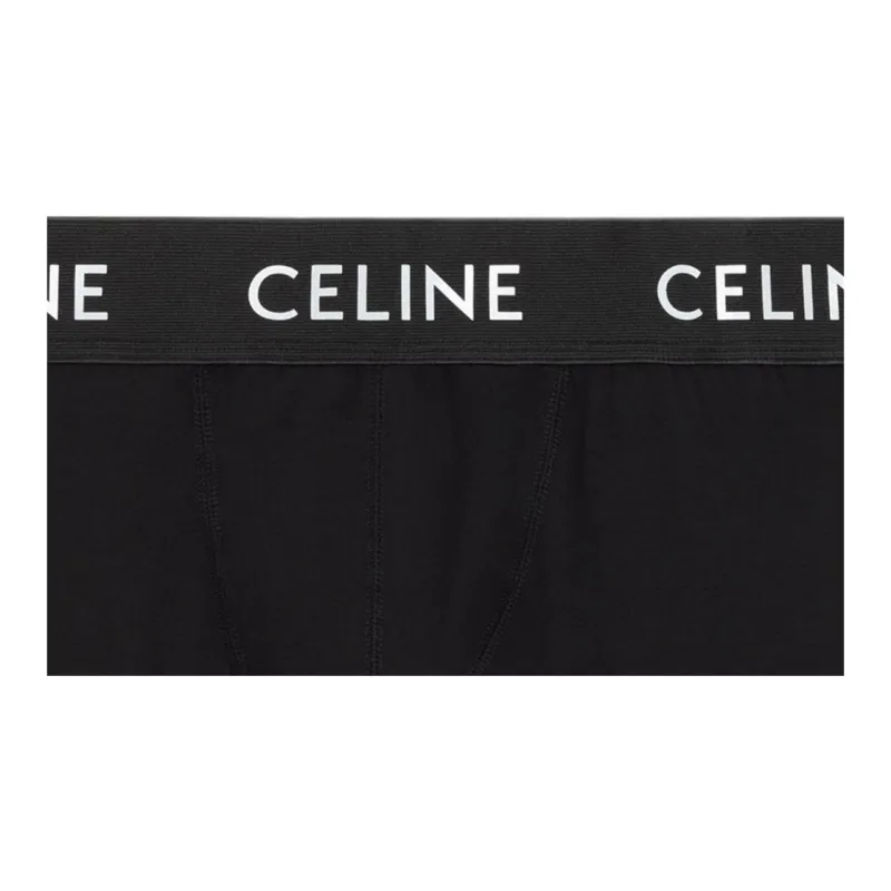 CELINE Cotton Boxers Black-2