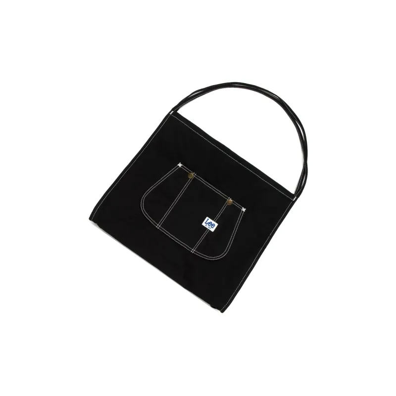 Lee Cotton With Polyester Shoulder Bags Handbags Regular Unisex Black-2