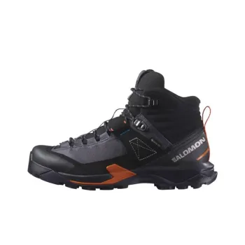 SALOMON Gore Te Anti Slip Wear Resistant High Top Hiking Shoes Women's Black