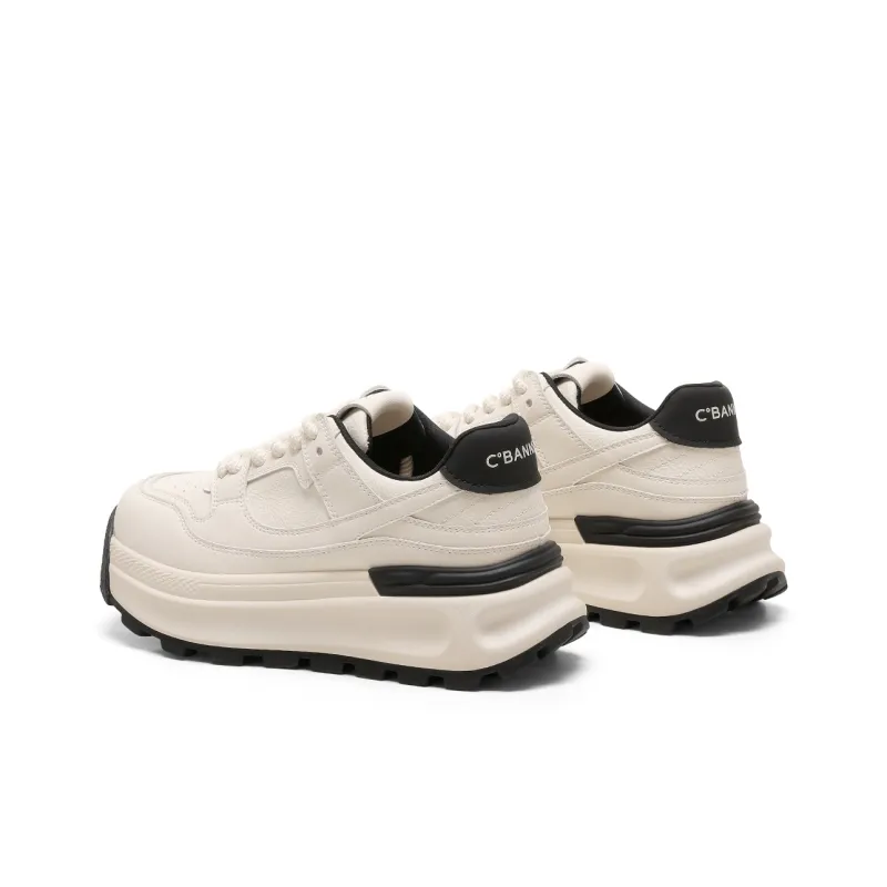 C°BANNER Support Low Top Chunky Sneakers Beige-2