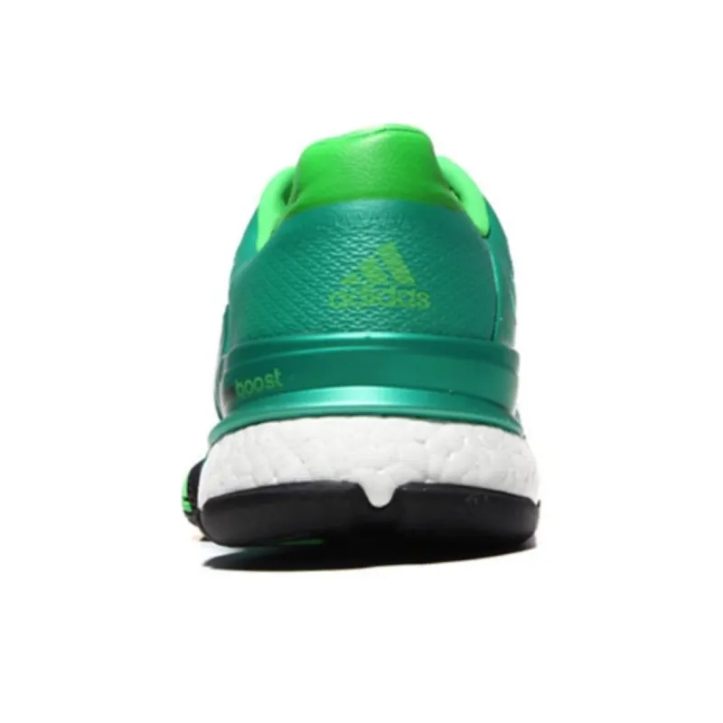 Adidas Barricade Anti-Slip Wear-Resistant Low-Top Tennis Shoes Men's Green-2