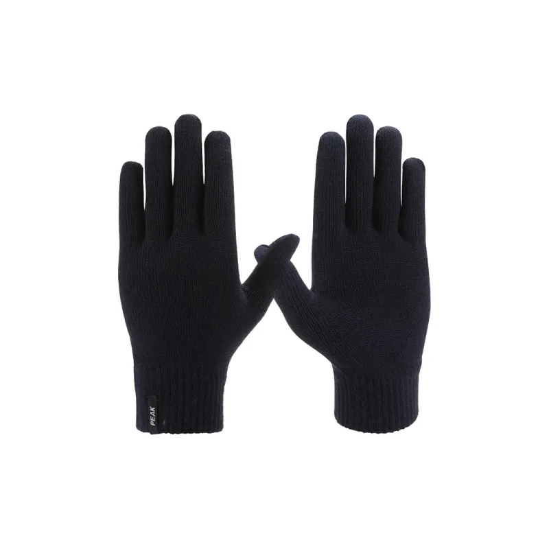 PEAK Acrylic Knit Gloves Unisex Multiple Colors-5