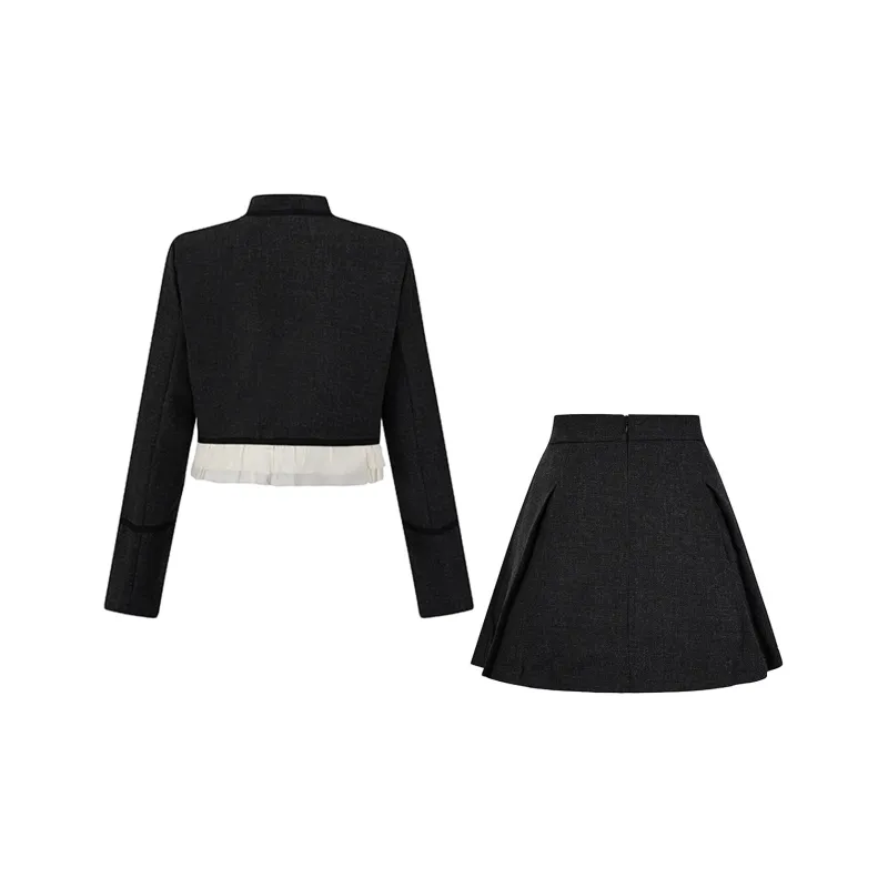 UPNANAWANG Two Piece Skirt Sets Women's-1