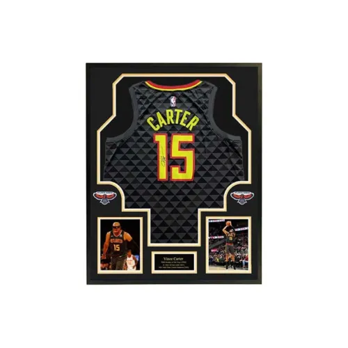 Yi Shot Atlanta Hawks Basketball Fan Supplies SA Certificate Included Framed Collection Black Unisex