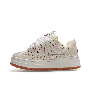 WJA Skateboard Shoes Women's Low Top Cranberry