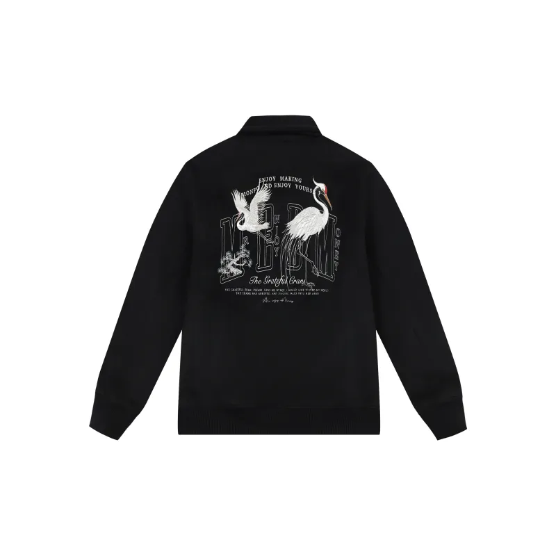 MEDM Jackets Coats Unisex Black-1