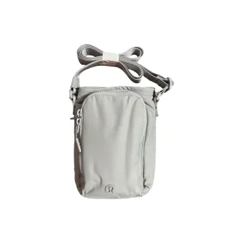Lululemon Recycled Nylon Shoulder Bag Crossbody Bag Regular Unisex Jade Gray