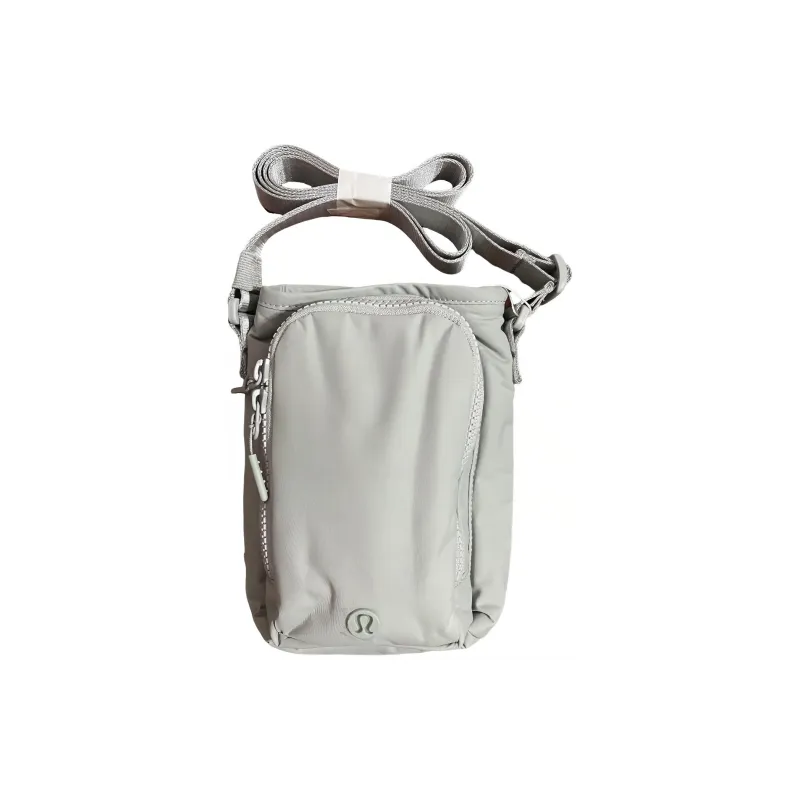 Lululemon Recycled Nylon Shoulder Bag Crossbody Bag Regular Unisex Jade Gray-0