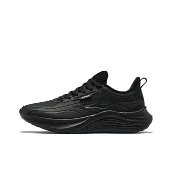 Erke Mingbird 2 Warm And Wear Resistant Low Top Running Shoes Men's Jet Black
