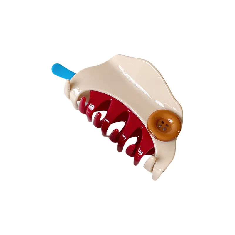 Connect The Past And The Present. Acrylic Hair Clips Women's-0