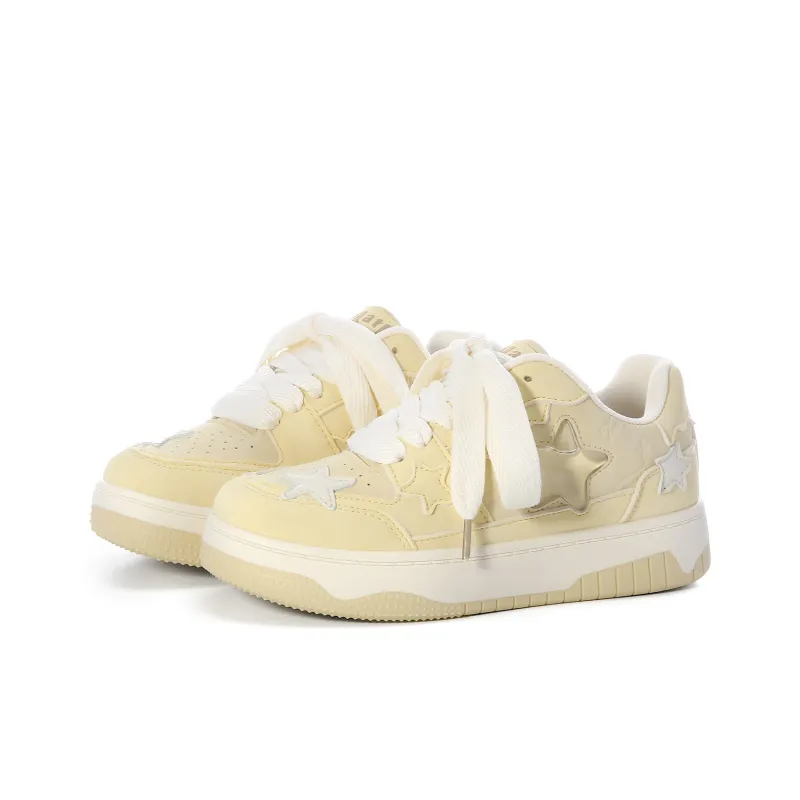 Lovely You Lightweight Anti Slip Low Top Skateboard Shoes Women's-1
