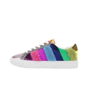 Kurt Geiger London Lane Stripe Low-Top Skateboard Shoes Women's Multicolor