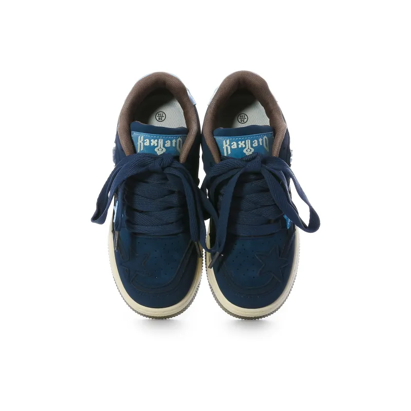 Lovely You Lightweight Anti Slip Low Top Skateboard Shoes Women's-7