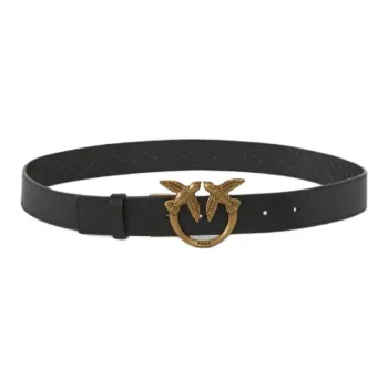 PINKO Double-Face Love Birds Buckled Belt