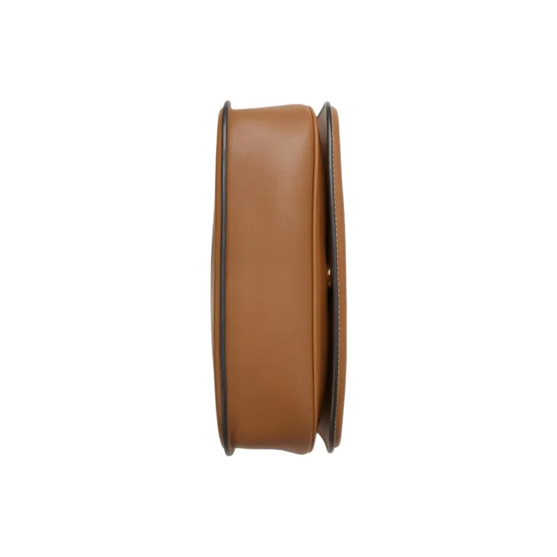 GUCCI Blondie Leather Shoulder Bag Crossbody Bag Handbag Small Size Women's Brown-4