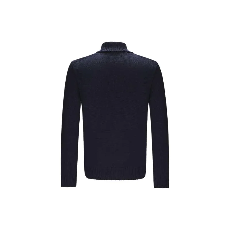 LARDINI Sweater Men's Navy Blue-1