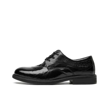Spider King Dress Shoes Men Low Top Black/Brown