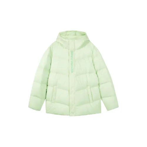 Skechers Down Jacket Unisex Light Grass Green