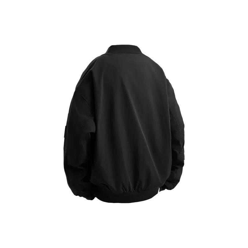ZMOH Baseball Collar Jacket Unisex Couple's-11