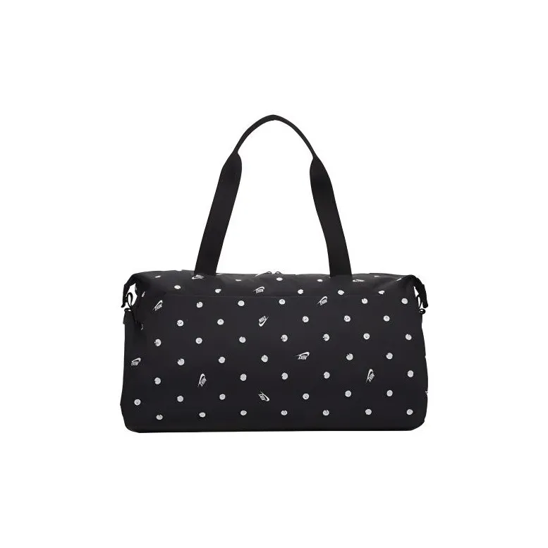 Nike Polyester Gym Bag Crossbody Bag One Shoulder Handbag Regular Unisex Black-0