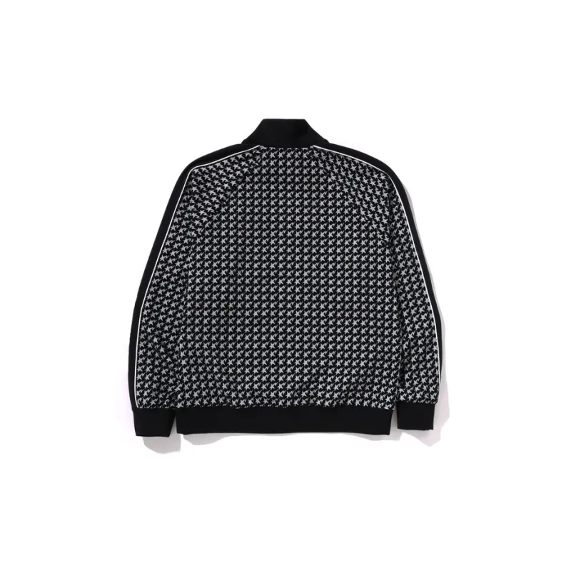 Bape Sta Houndstooth Jacquard Track Jacket-3