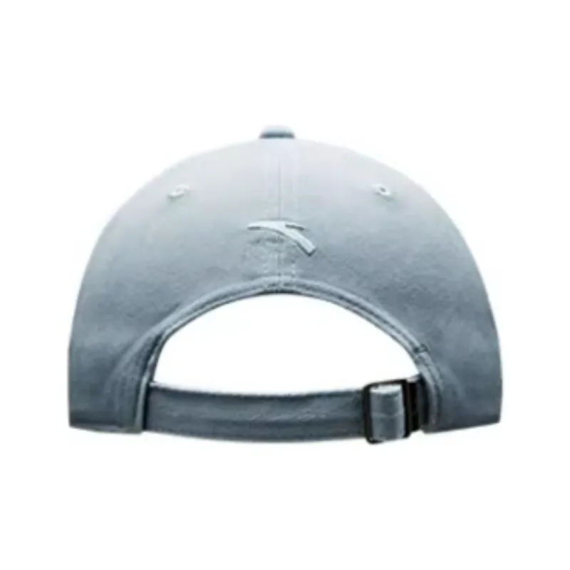 Anta Life Collection Polyester Elastane Twill Brushed Fabric Blend Baseball Caps Unisex Denim Light Sea Blue-2
