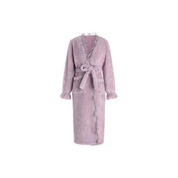 MIIOW Pajama Robe Women's Purple