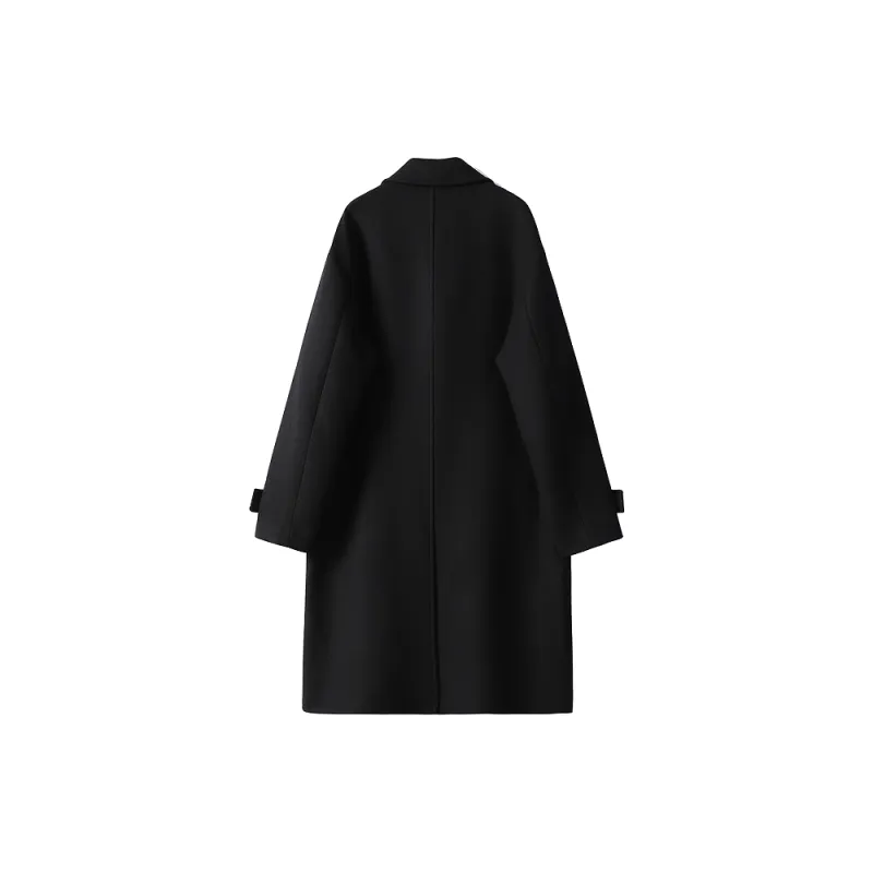 WILLIAM FOX&SONS Coats Unisex Black-1