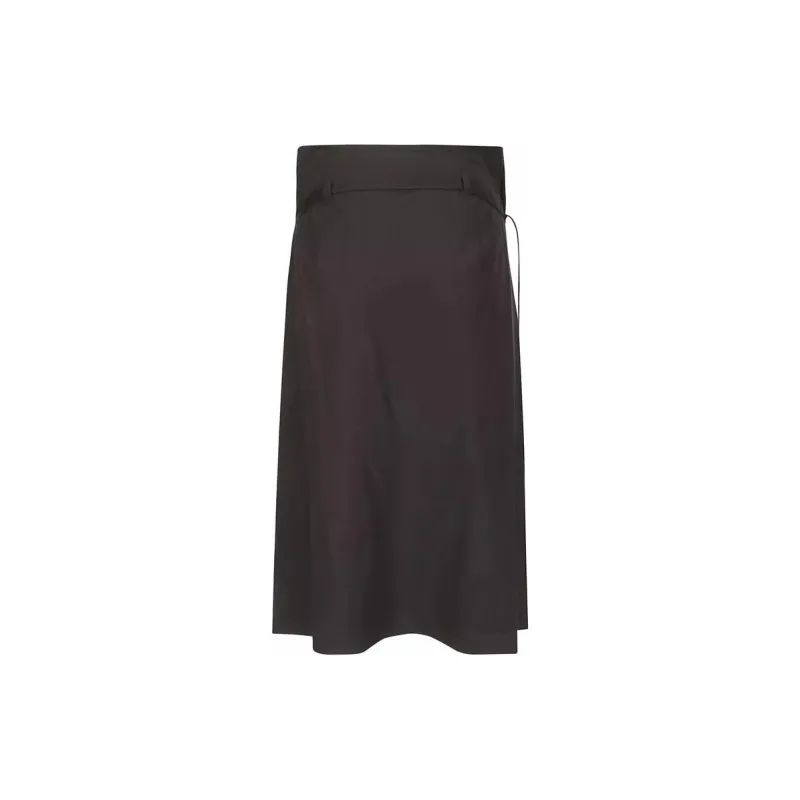 Lemaire Asymmetrical Tied Skirt 'Midnight Indigo'-1