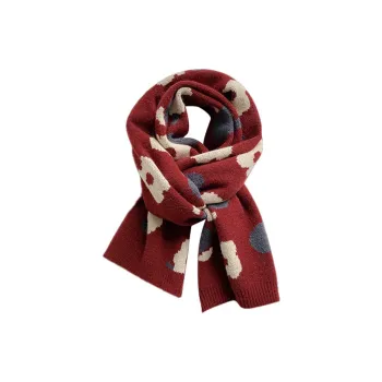 Cranta Komeia Yarn Knit Scarf Women's