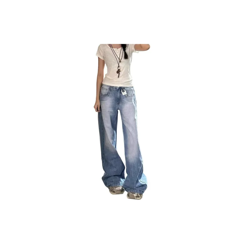 Concubine Zhu Jeans Women's Light Blue-8