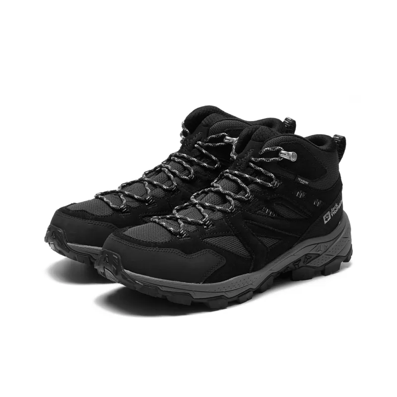 Jack Wolfskin Wear-Resistant Mid-Top Trekking Shoes Men's-14
