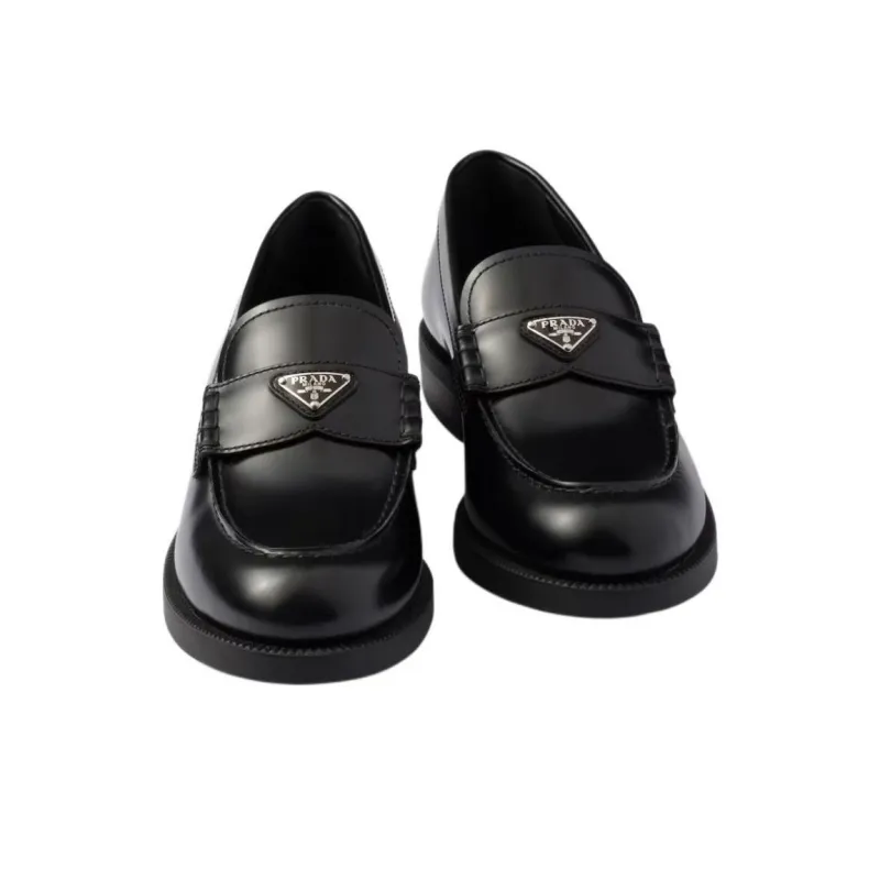 PRADA Loafers 2.5cm Women's Black-3