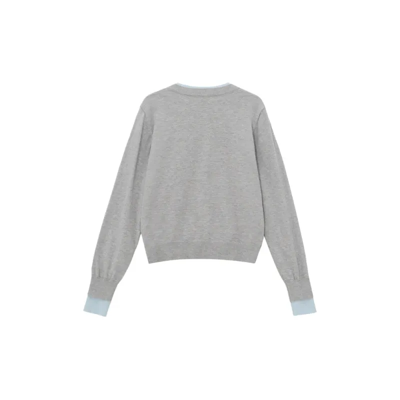 Princess Berdele Knitwear Women's Gray-1