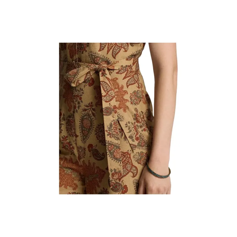 Polo Ralph Lauren Jumpsuit Women's Brown-4