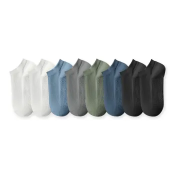 Allenalyson Ankle Socks Men's Mixed Color 8 Pack