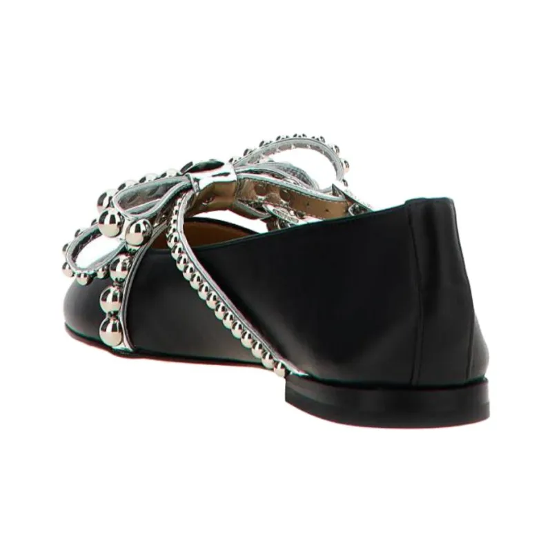 MACH & MACH Stud embellished Ballet Flats Women's-3