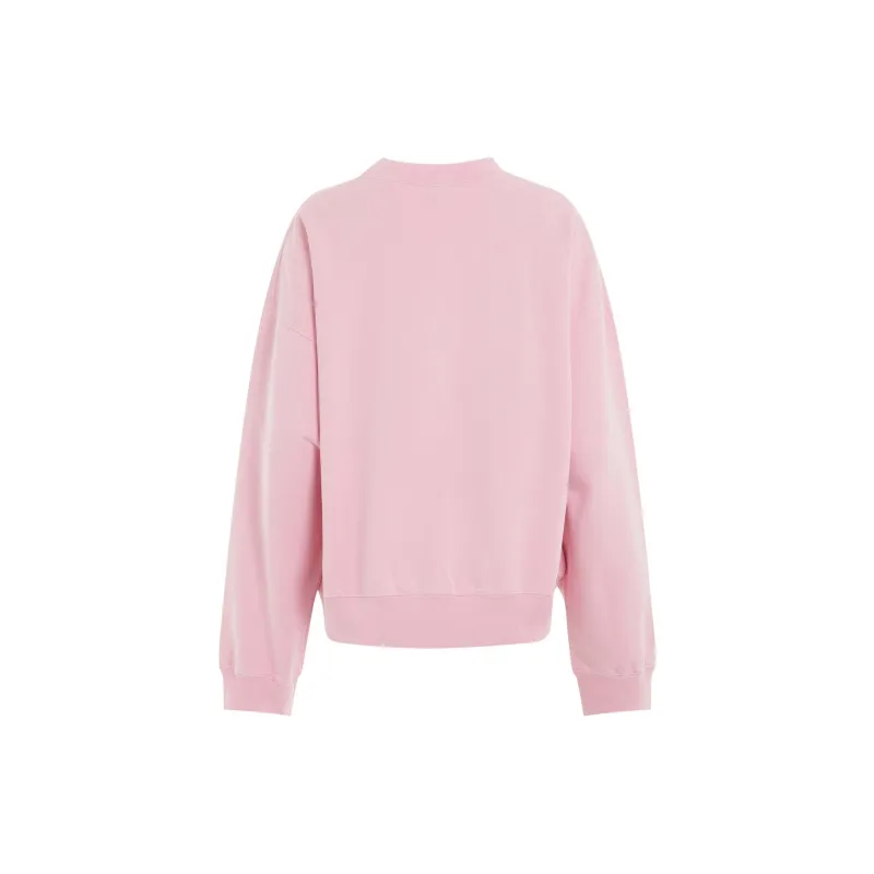 Balenciaga Regular Crewneck Sweater 'Faded Pink'-1