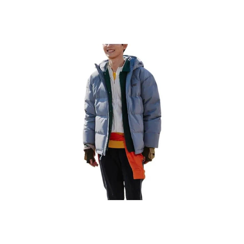 New Balance Down Jackets Men Gray-3