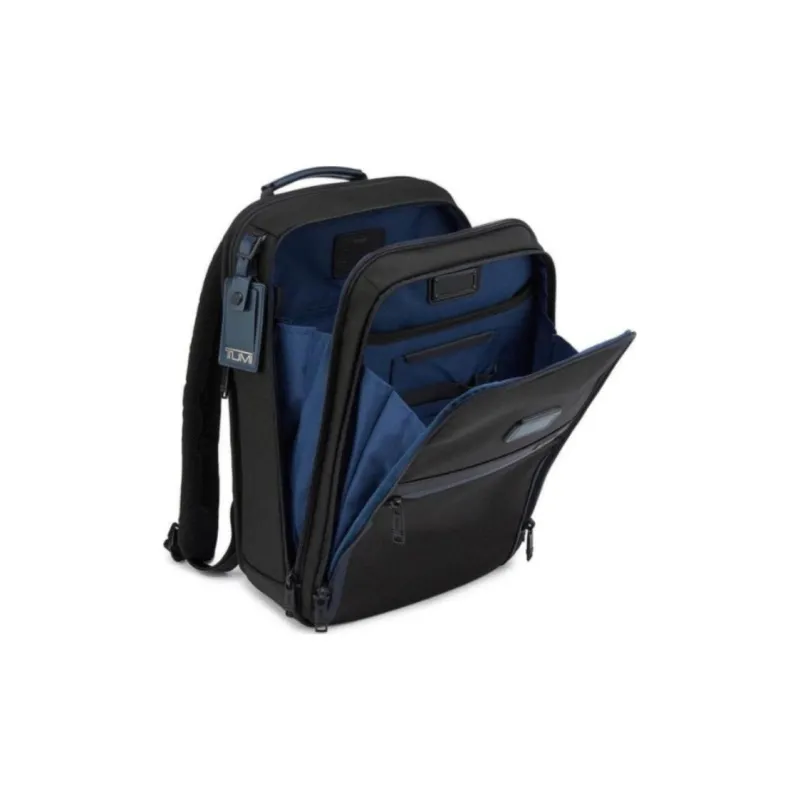 TUMI Bulletproof Nylon Backpack Unisex Black & Navy-3