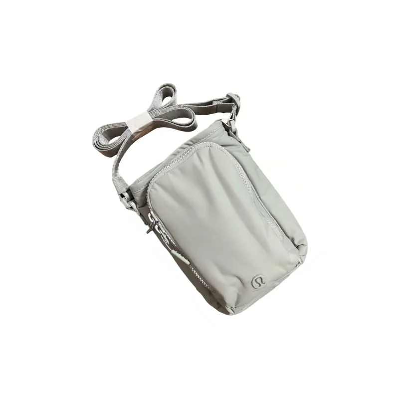 Lululemon Recycled Nylon Shoulder Bag Crossbody Bag Regular Unisex Jade Gray-1