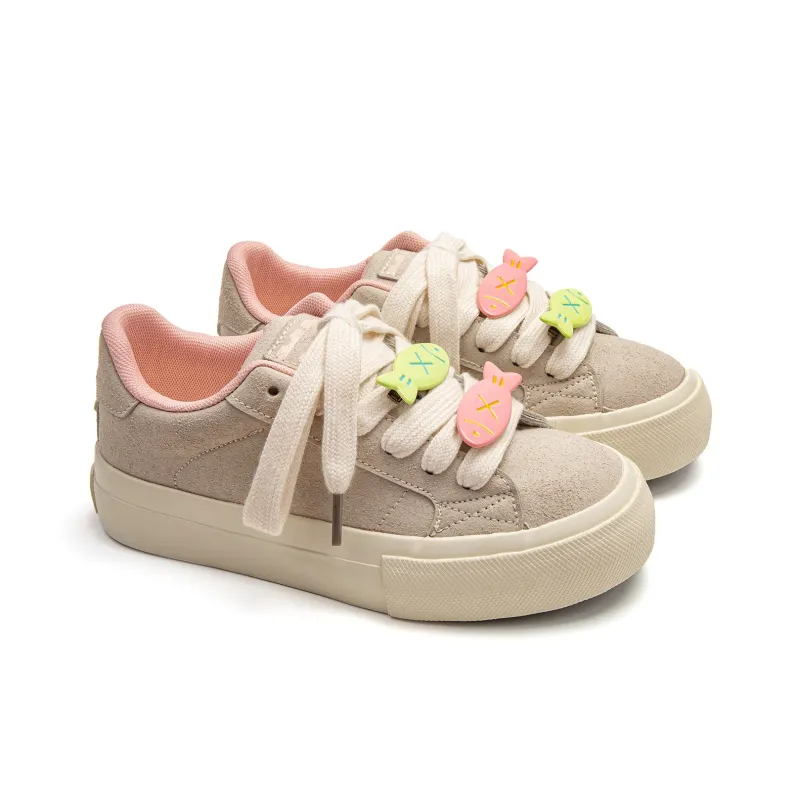 STAE Anti-Slip Wear-Resistant Low-Top Skateboard Shoes Women's-56