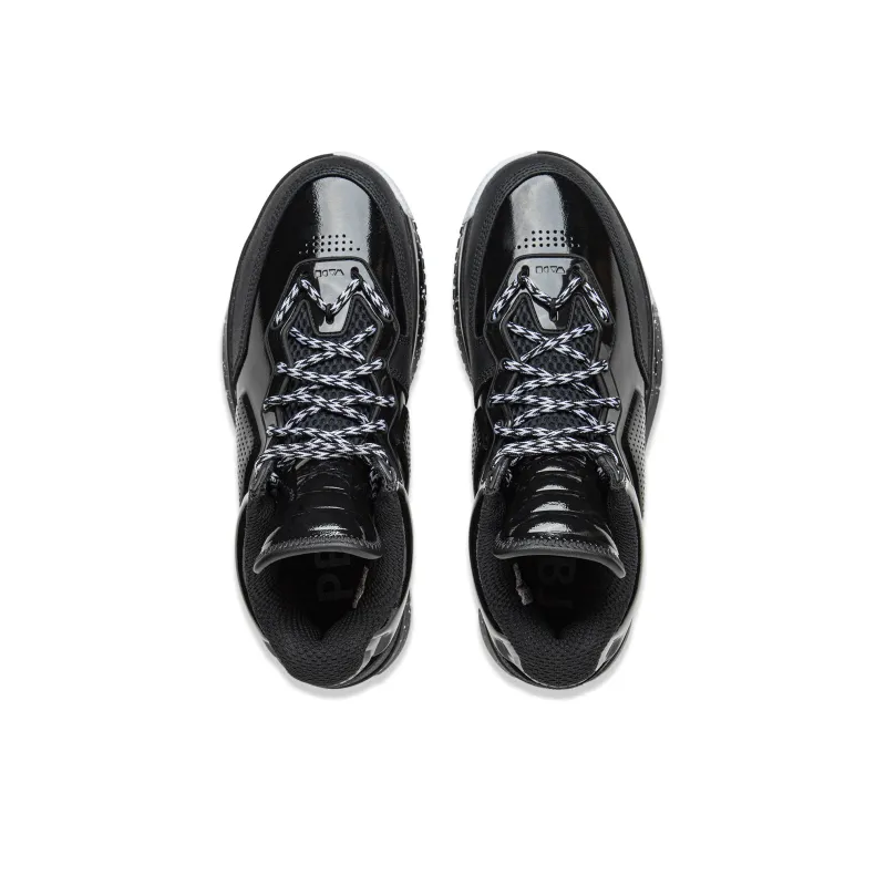 LINING WOW 1 Basketball Shoes Men High Top Black-3