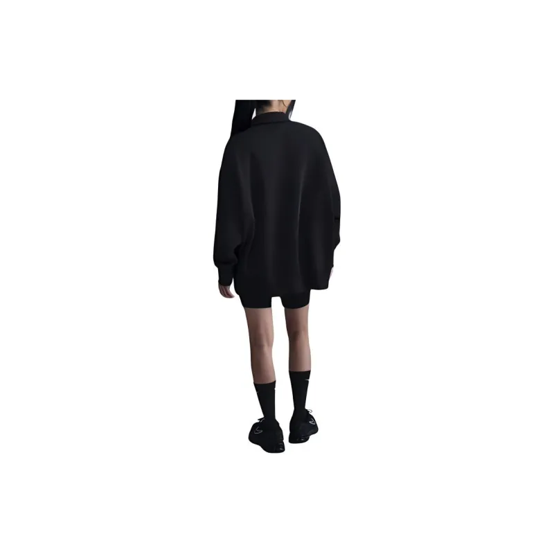 Nike Sportswear Phoenix Fleece Sweatshirt Women's Black-2