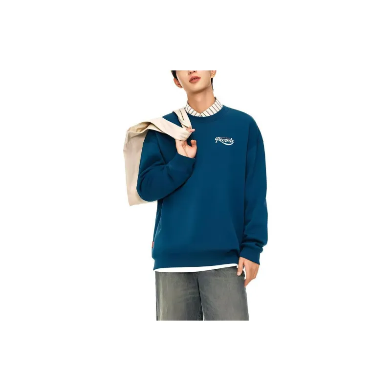 Anta Basketball Collection Sweatshirt Men's Holographic Blue-3