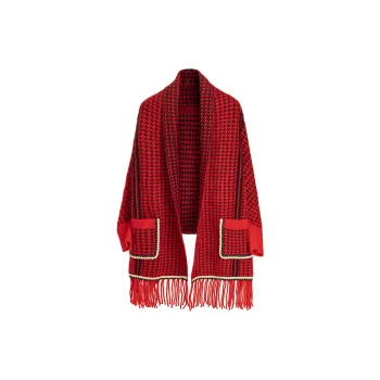 Shanghai Story Polyamide Blend Shawls Women's 3 Color