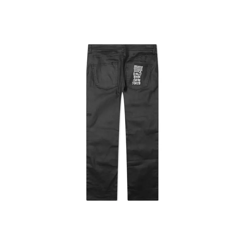 Ksubi Bronko Wax Wash Bootcut Jeans-1