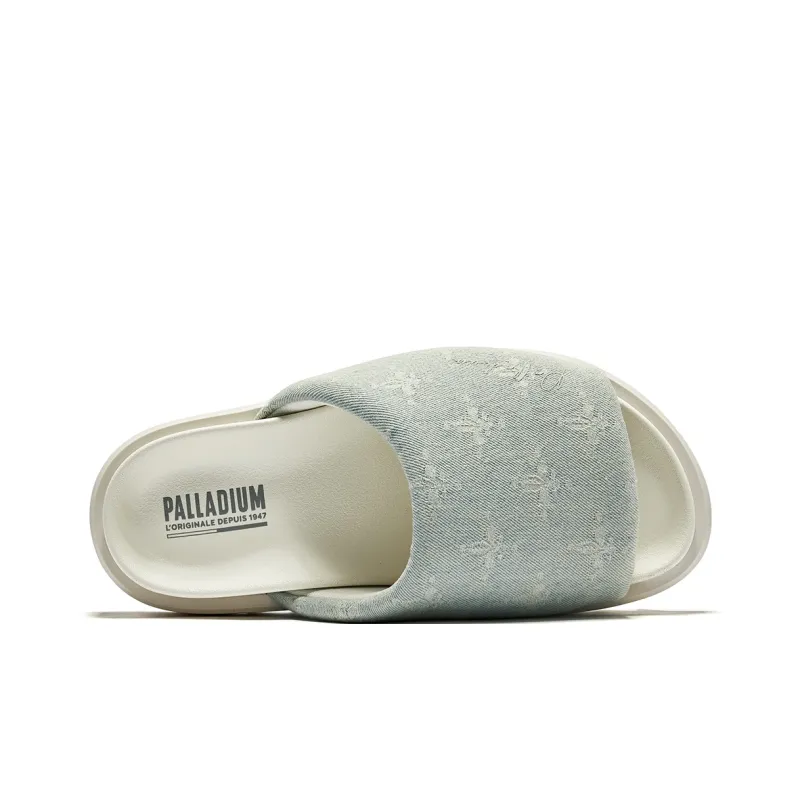 Palladium Slip Resistant Slide Slippers Women's Ecru-4