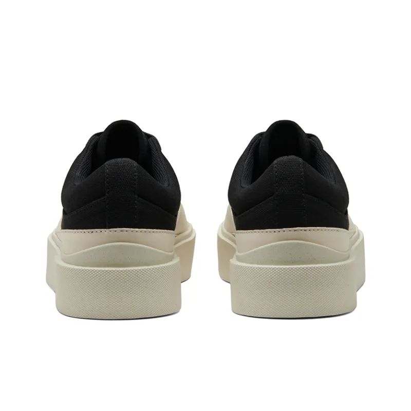 EQLZ EQUALIZER Fault 22 Anti Slip Wear Resistant Low Top Skateboard Shoes Unisex Black White-4